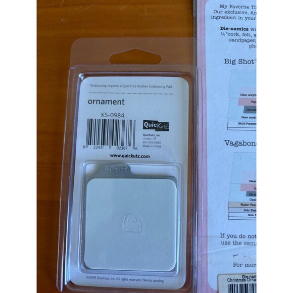 QuicKutz Die Namics, MFT Stamps Ornament & Halloween Cutting Dies Set Of 3 - Picture 6 of 12